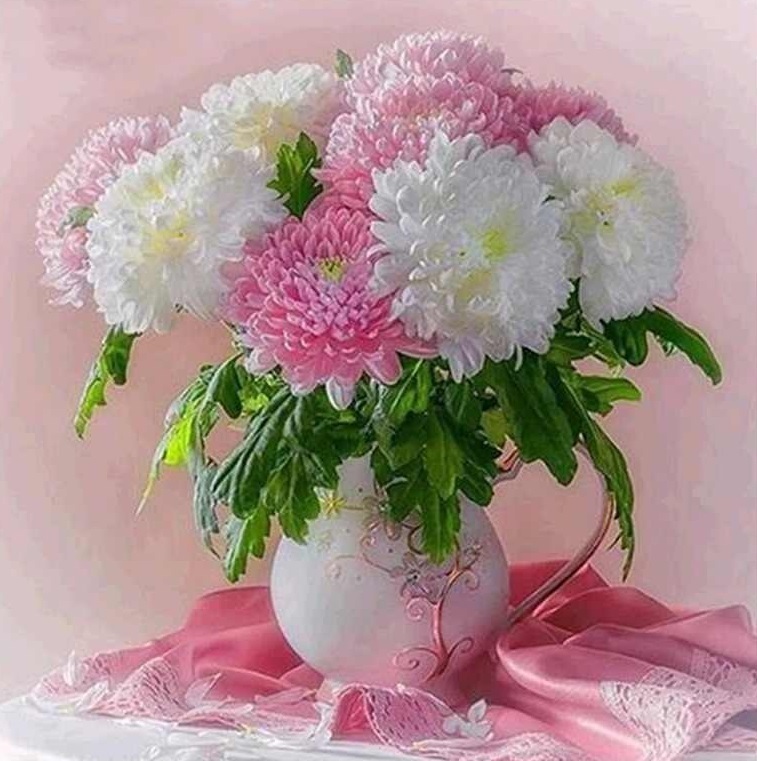 Поздравления С Днем Рождения Женщине Цветы Хризантемы
