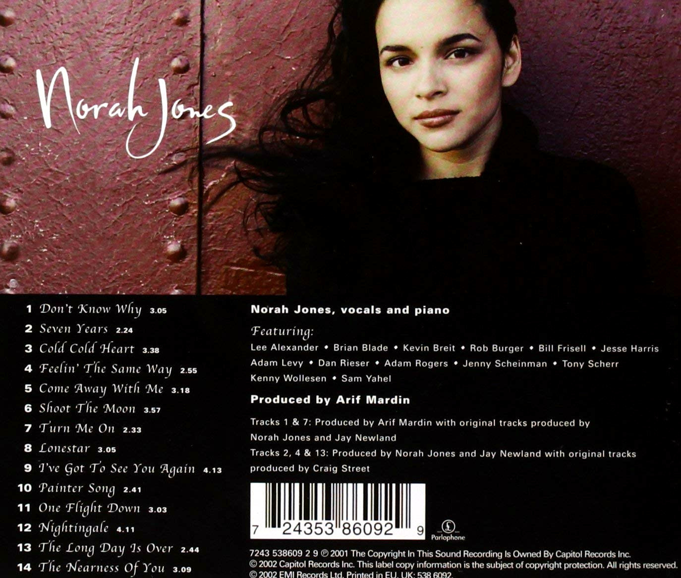 Norah Jones Come Away With Me купить на аудио компакт диске