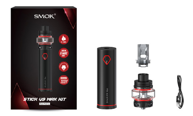 Комплектация SMOK Stick V9 Max Kit