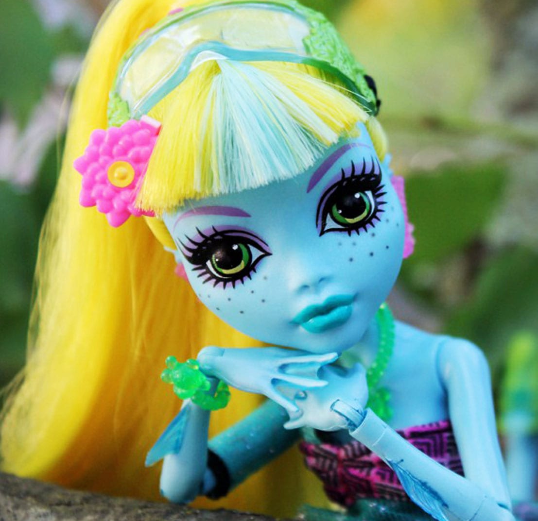 кукла Лагуна Блю - дочь морского чудовища кукла Лагуна Блю, Monster High