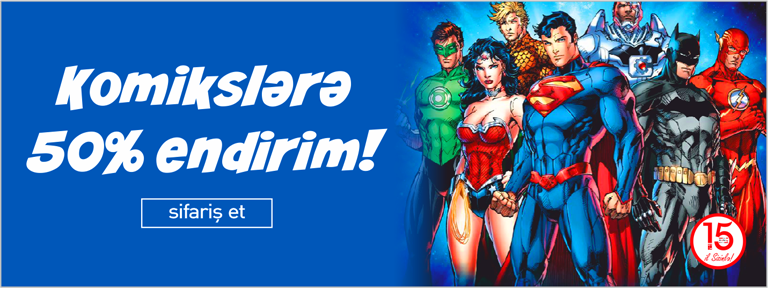 Komikslərə endirim
