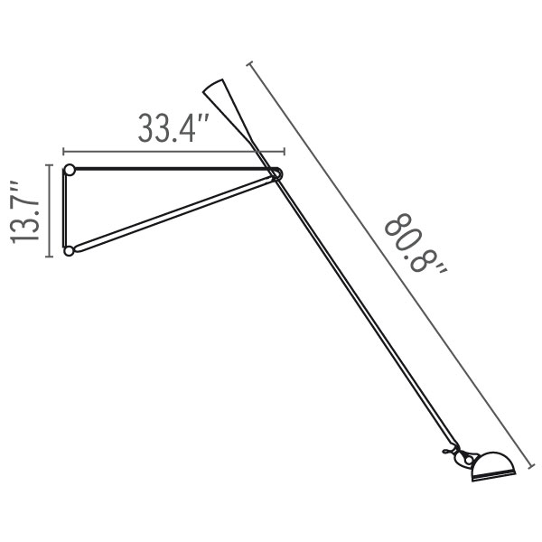 Replica Flos 265 Wall Lamp - 265 Wall Lamp Replica Replica Flos 265 Wall Lamp - 265 Wall Lamp Replica