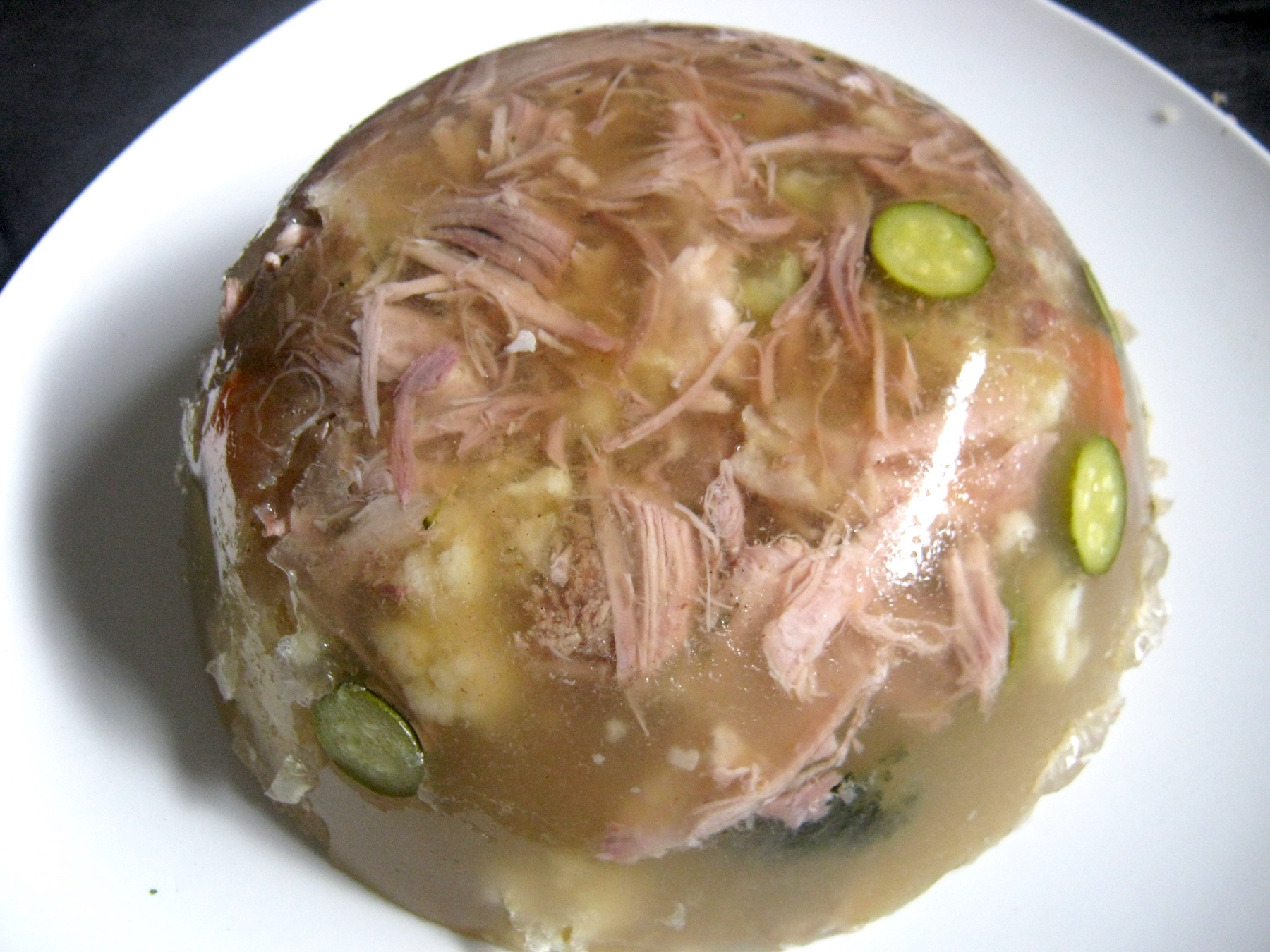 Мясное заливное из куриного филе Мясное заливное из куриного филе