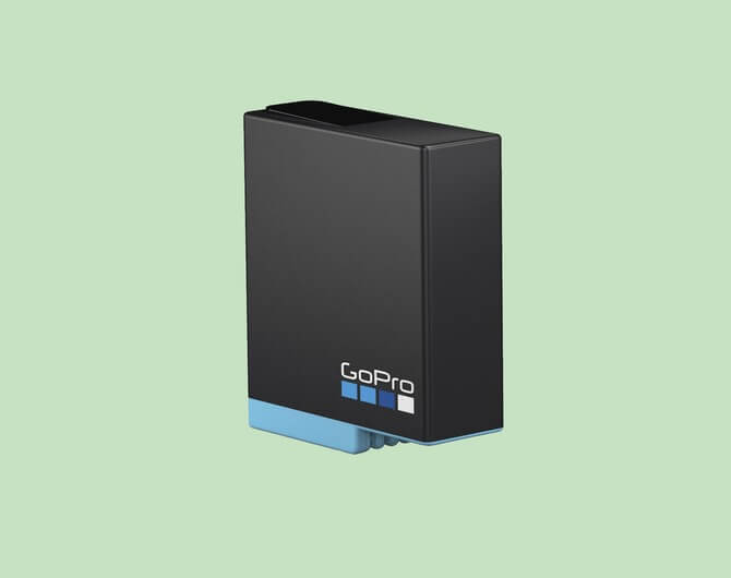 Литий-ионный аккумулятор GoPro HERO6/7/8 Rechargeable Battery Литий-ионный аккумулятор GoPro HERO6/7/8 Rechargeable Battery