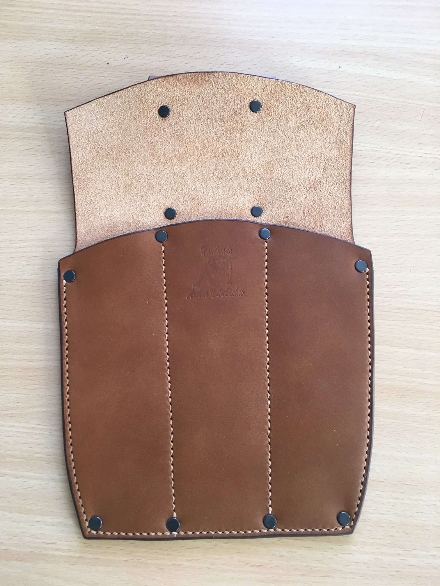 Leather Holster for throwing knives to order