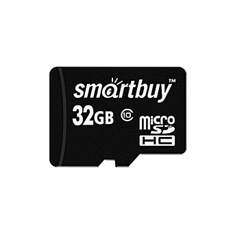 Карта памяти Micro-SD 32 GB Smart Buy Class 10 без адаптера