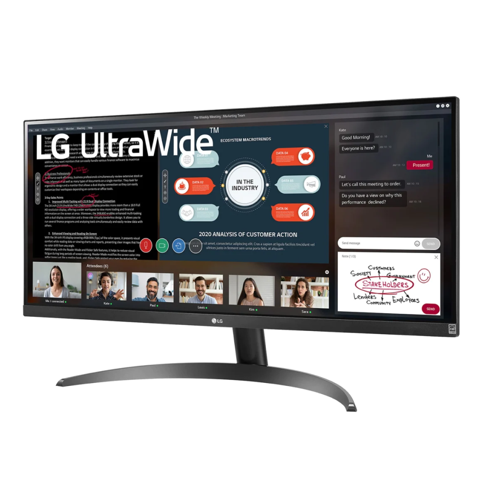 UltraWide IPS монитор LG 29 дюймов 29WP500-B