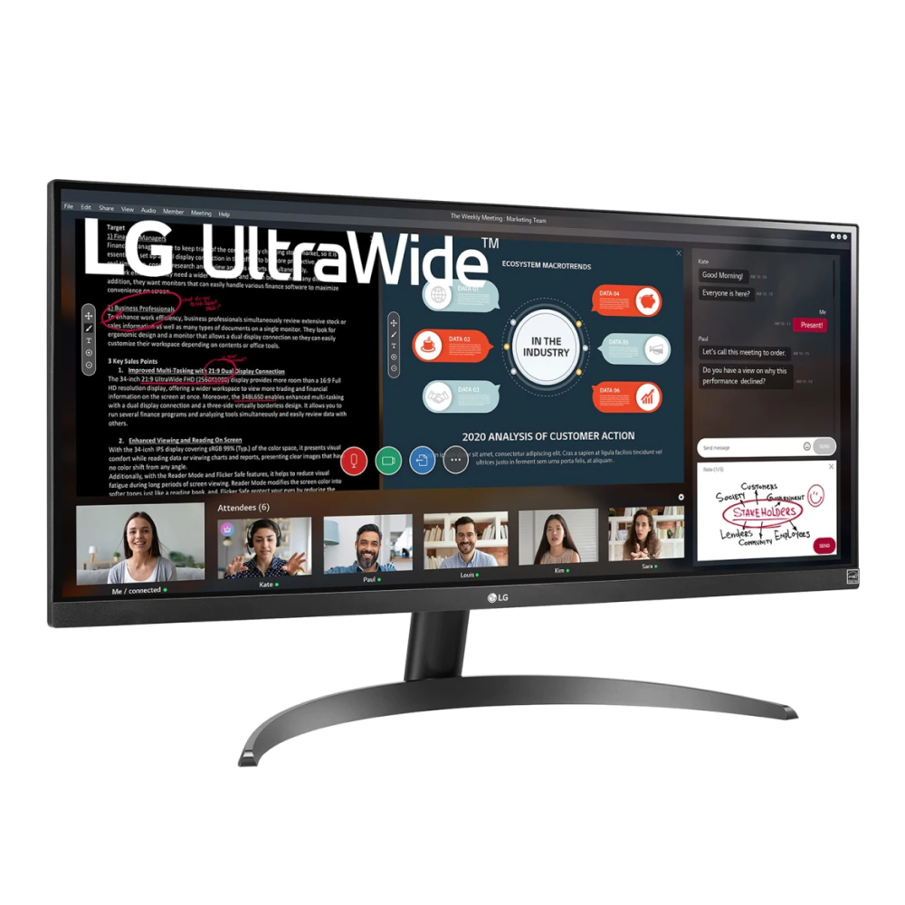 UltraWide IPS монитор LG 29 дюймов 29WP500-B