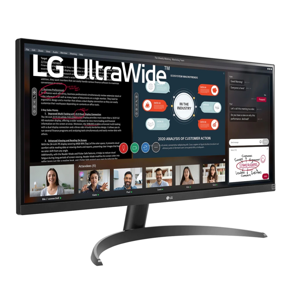 UltraWide IPS монитор LG 29 дюймов 29WP500-B