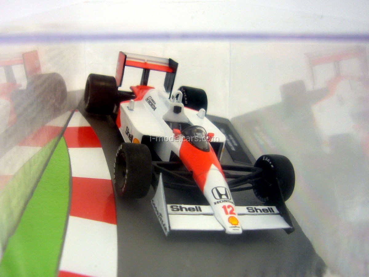 Mclaren Mp4 4 1988 Ayrton Senna F1 1 43 Formula 1 Auto Collection Centauria 1