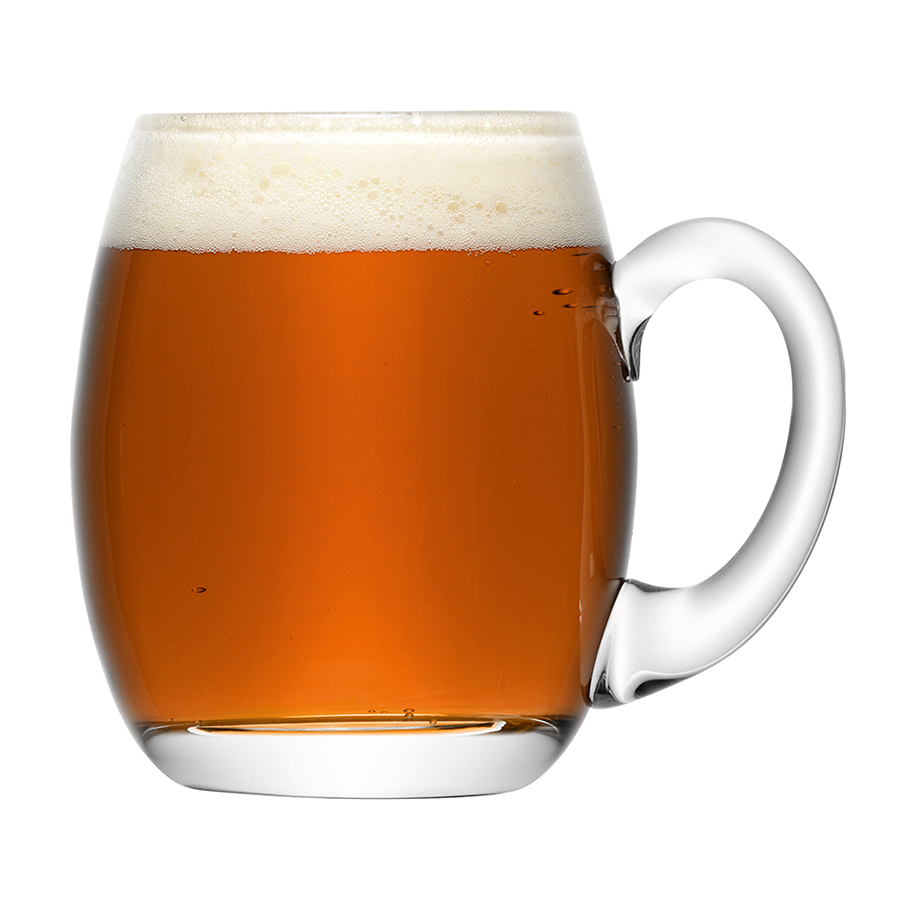 Кружка для пива высокая округлая Bar