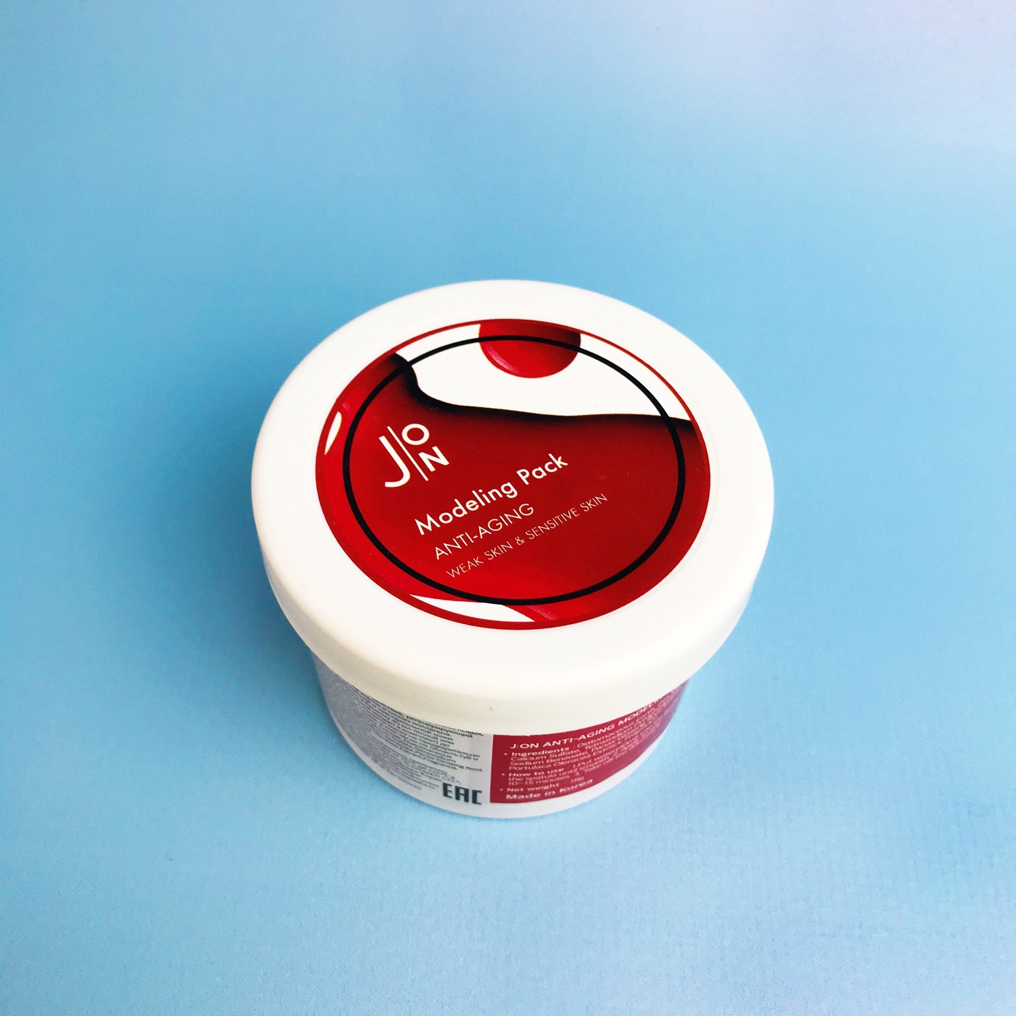 Антивозрастная альгинатная маска для лица J:ON Anti-Aging Modeling Pack (18 г)