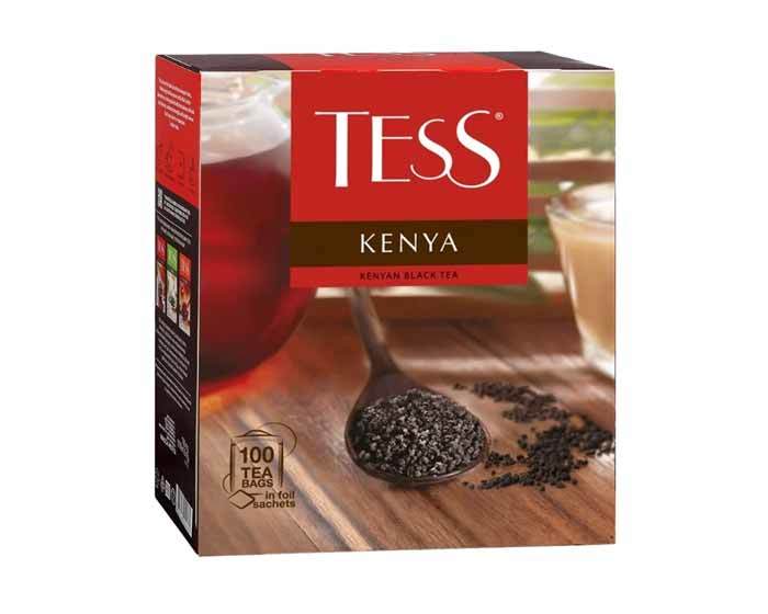 

Чай черный в пакетиках Tess Kenya 100 пак/уп, 2 г (Тесс)