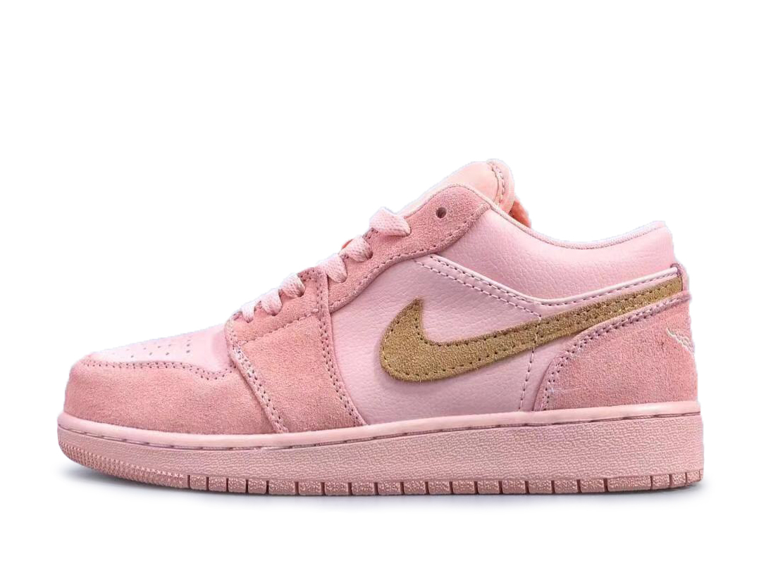 jordan 1 low coral gold