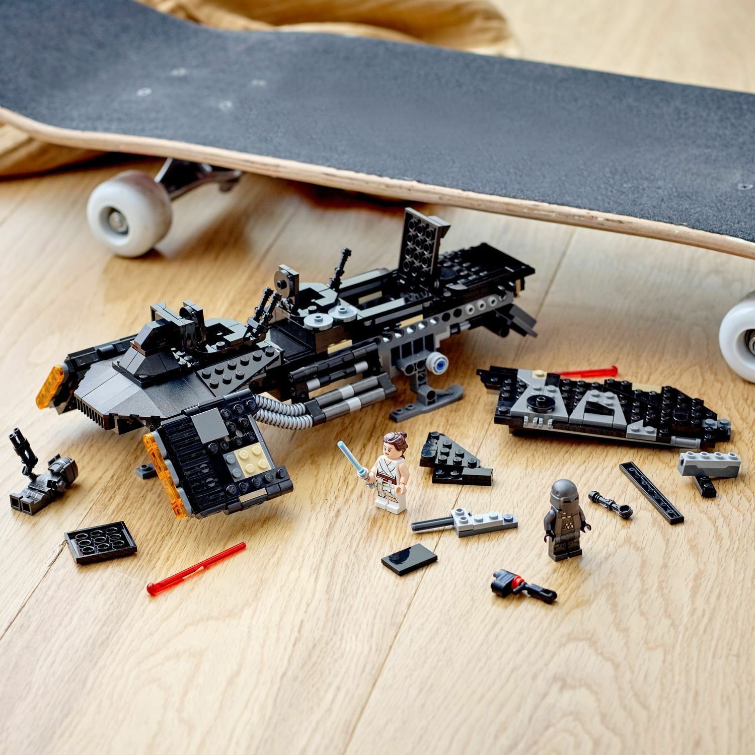 lego star wars transport ship