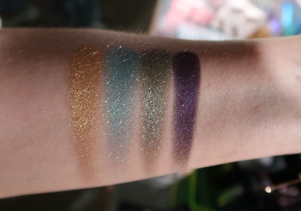Pat Mcgrath Nocturnal Nirvana Swatches