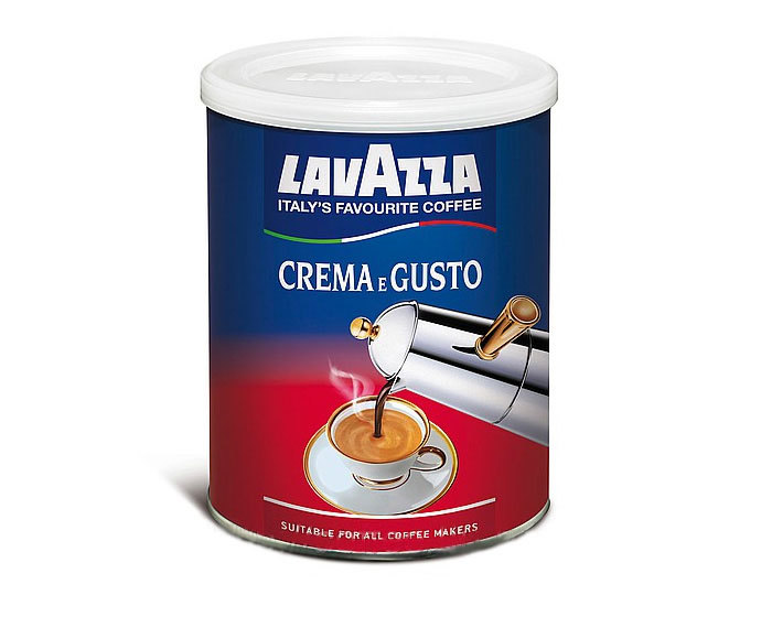 

Кофе молотый LavAzza Crema e Gusto, 250 г ж/б (Лавацца)