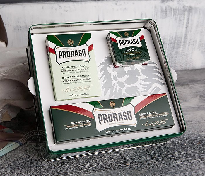 Proraso, Подарочный набор PRORASO VINTAGE SELECTION GINO набор средств защиты с многоразовой маской