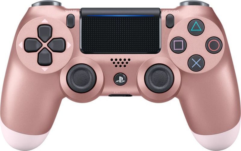 Джойстик беспроводной Dualshock 4 для PlayStation4 Розовый металлик 194500₽