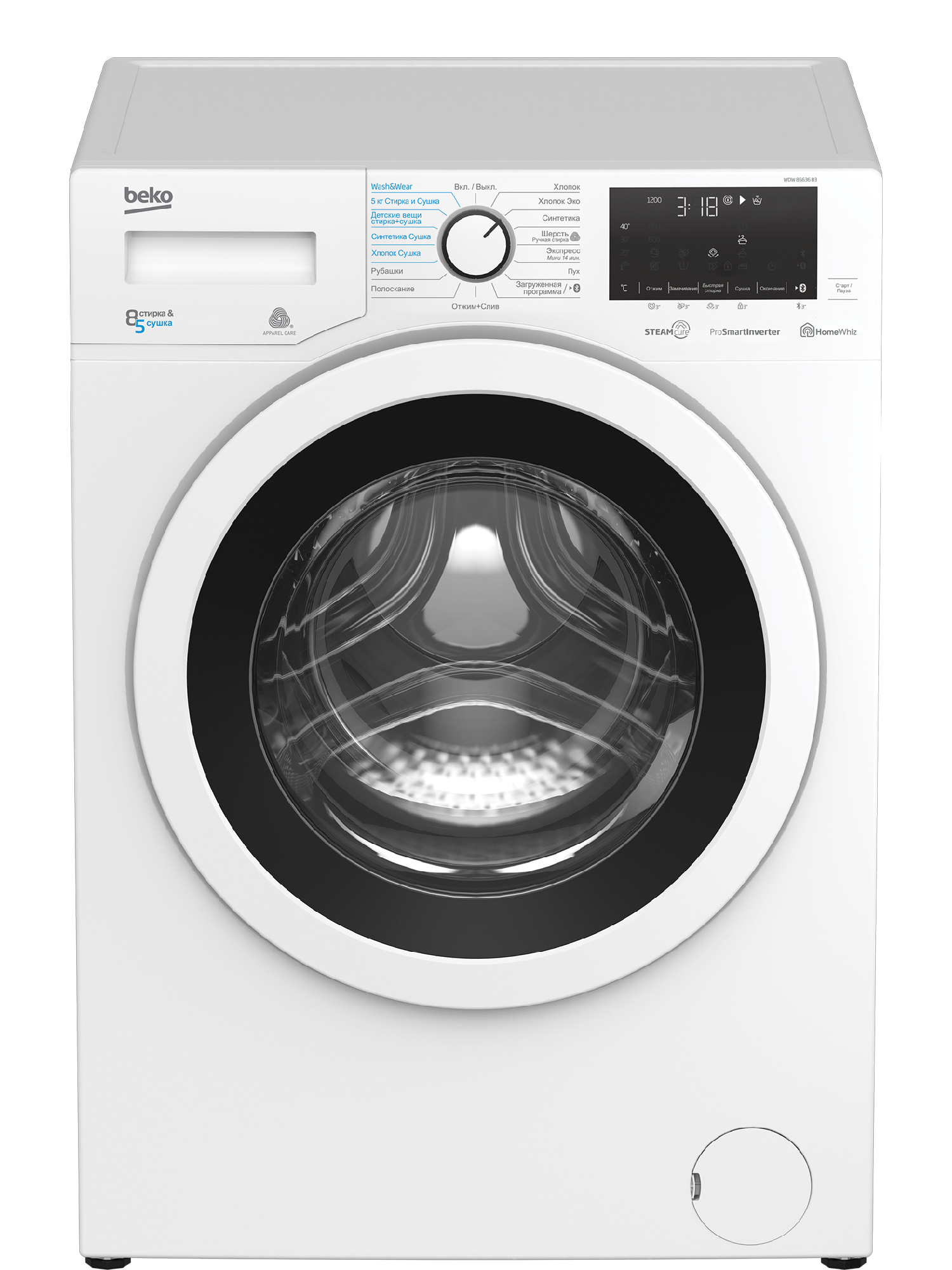 

Стиральная машина BEKO, WDW85636B3