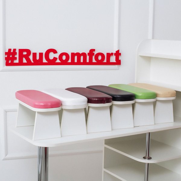 

Подставка для маникюра RuComfort на белой основе