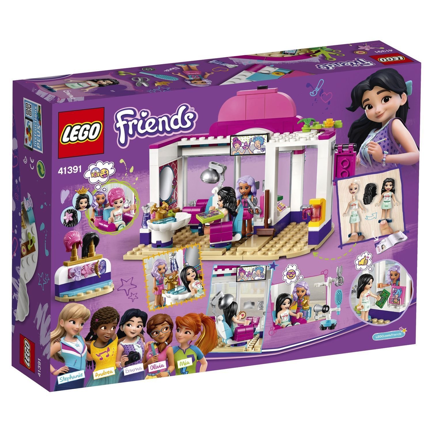 lego friends hair salon