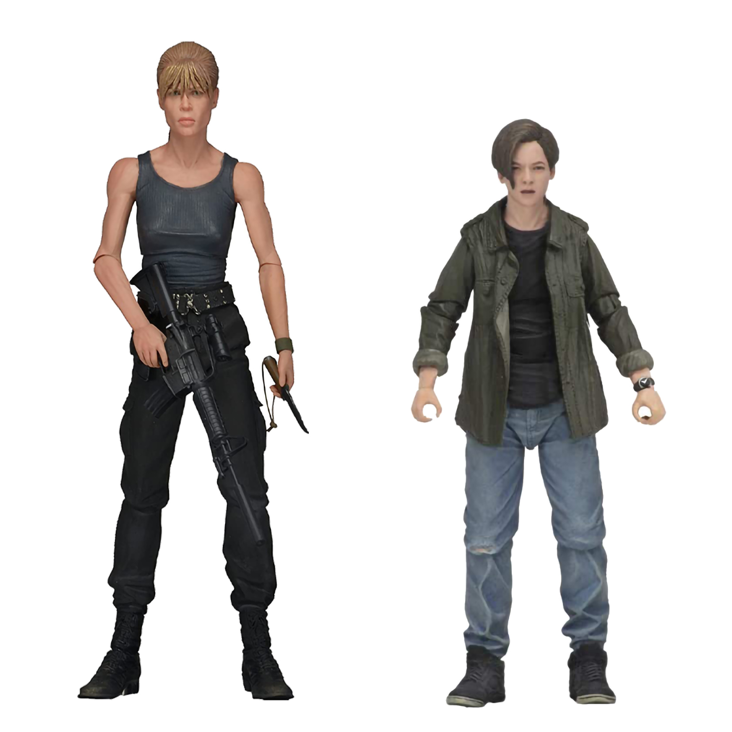 Фигурка NECA Terminator 2 – 7” Scale Action Figure – Sarah Connor and John  Connor 2 Pack 42179 | AliExpress