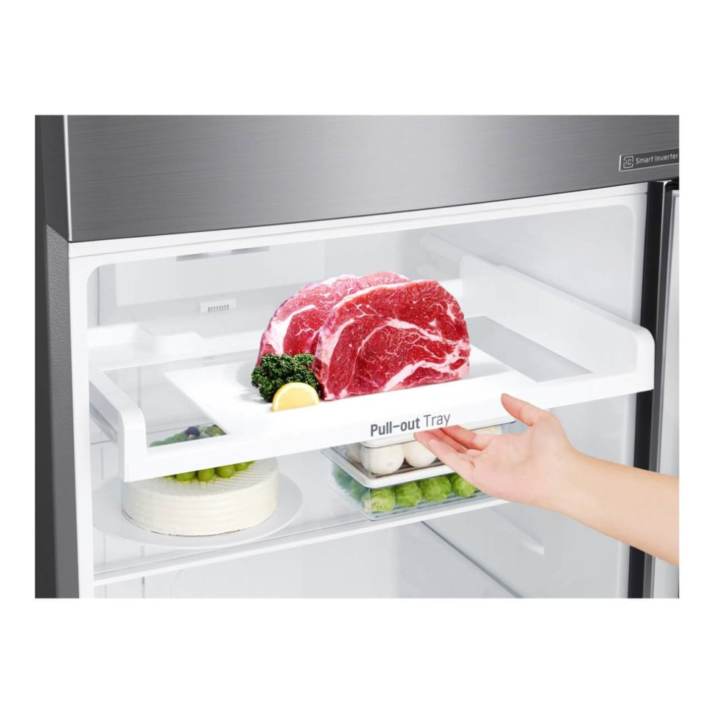 Холодильник LG с умным инверторным компрессором GN-B422SMCL фото 9