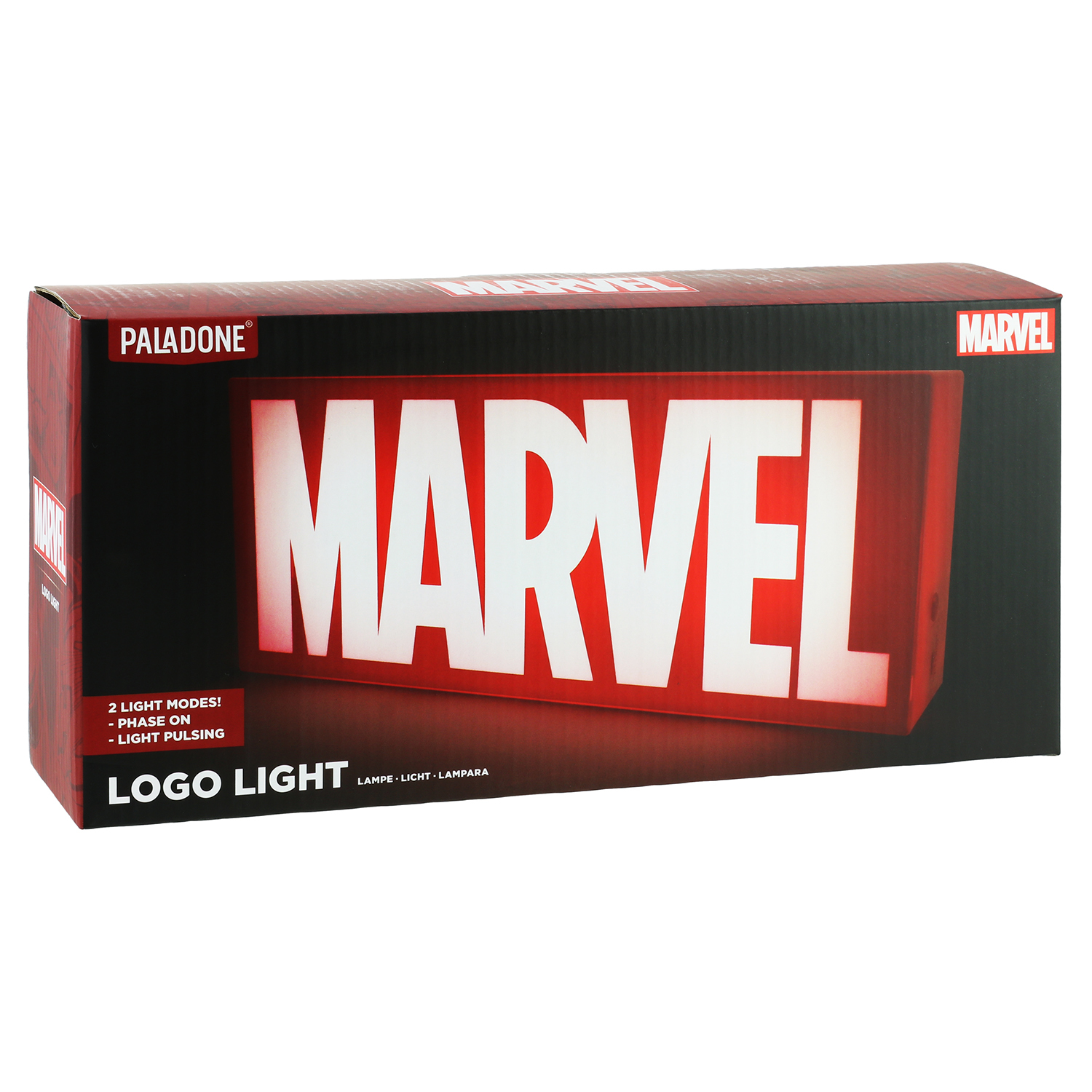 Светильник Marvel: logo. Paladone. Paladone Fox Light. Светильник Paladone Batman logo Light pp9774tbm.