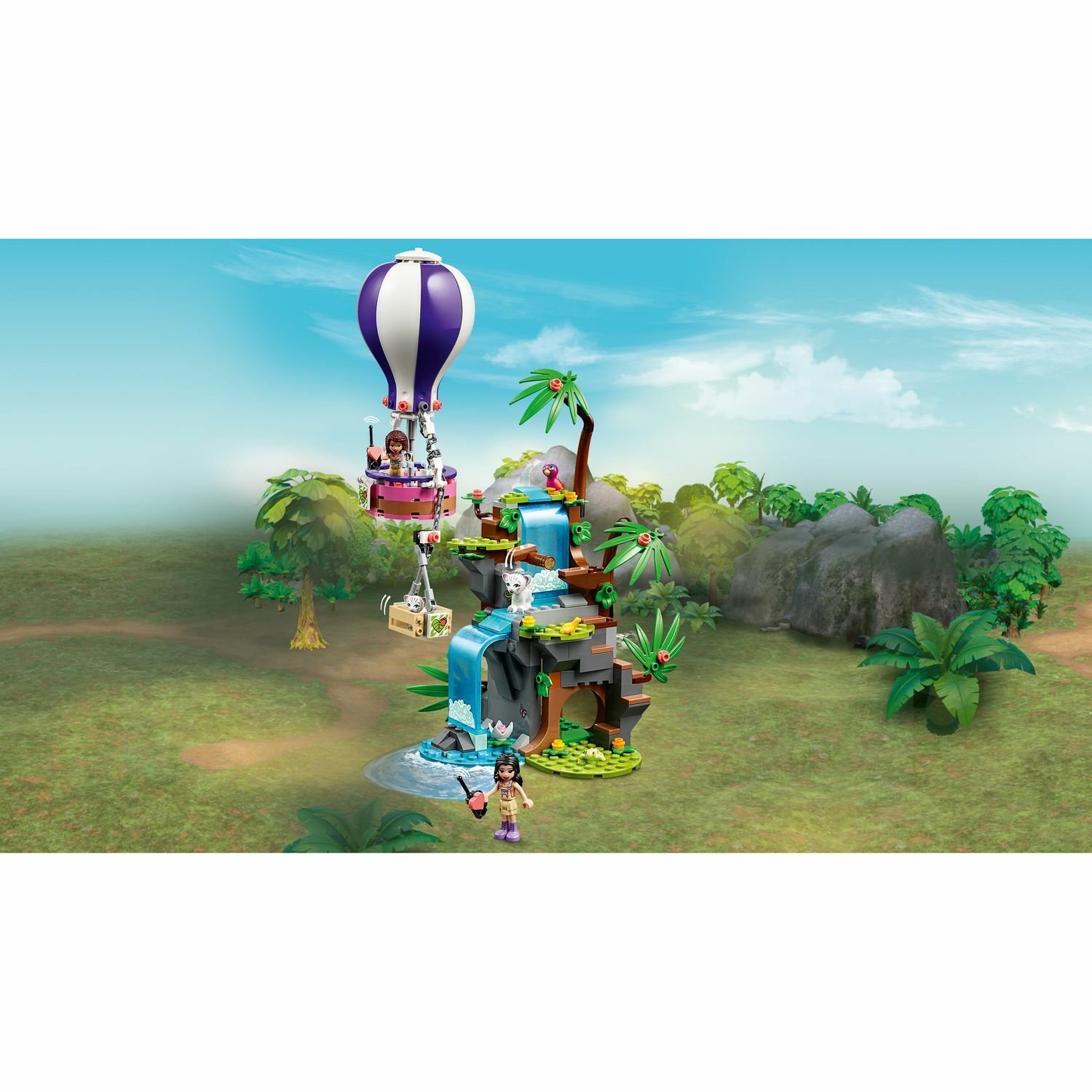 lego friends hot air balloon