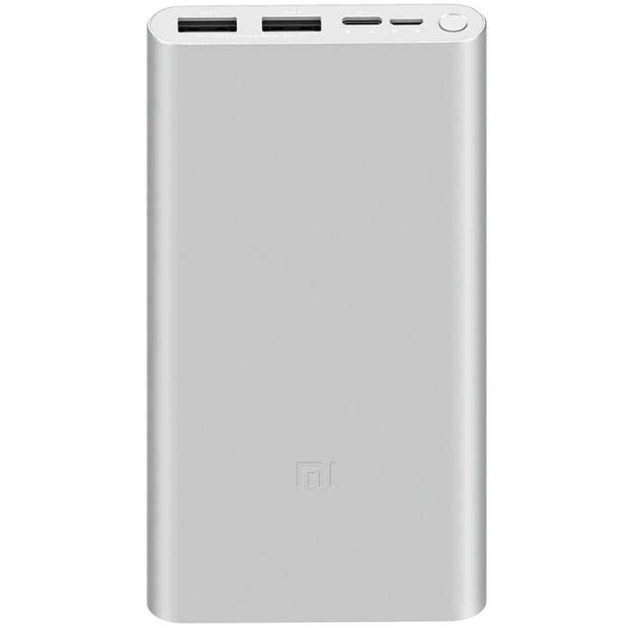 

Внешний аккумулятор XIAOMI 10000mAh Mi 18W Fast Charge Power Bank 3 (серебристый)