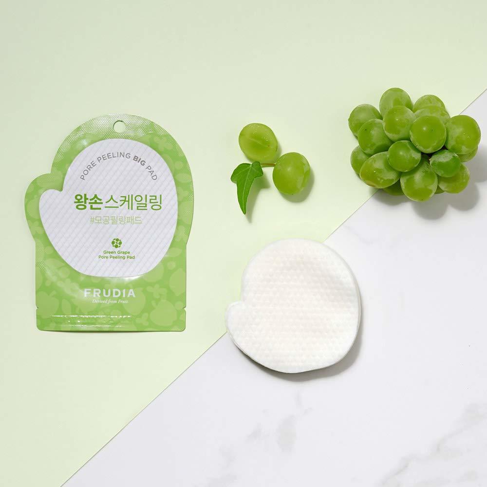 Пилинг-диск для лица с зеленым виноградом Green Grape Pore Peeling Big Pad