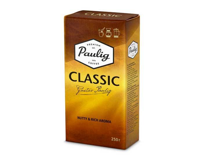 

Кофе молотый Paulig Classic, 250 г (Паулиг)