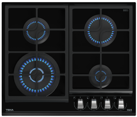 Газовая варочная панель TEKA GZC 64320 XBN NIGHT RIVER BLACK