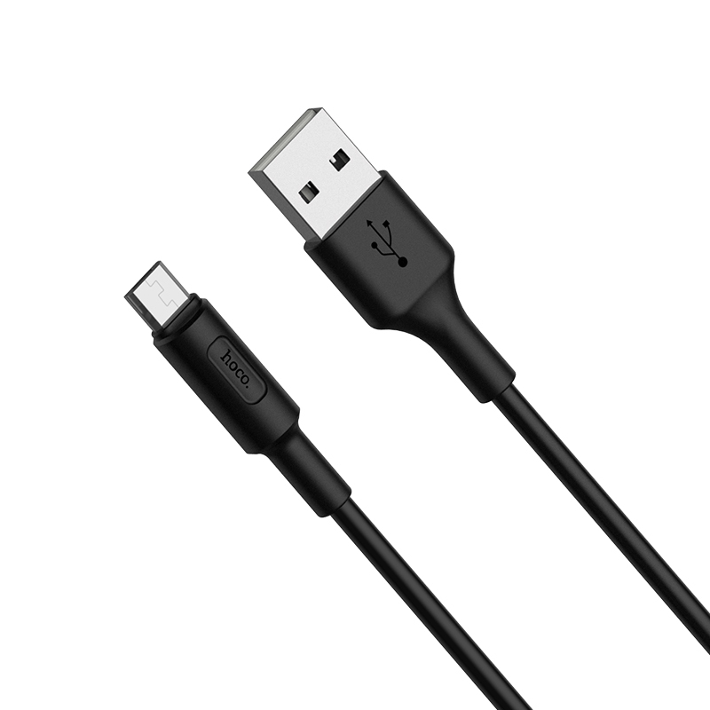 Кабель USB/Micro-USB 2A HOCO X25 100 см (Черный)
