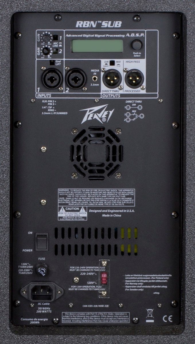 peavey rbn 115