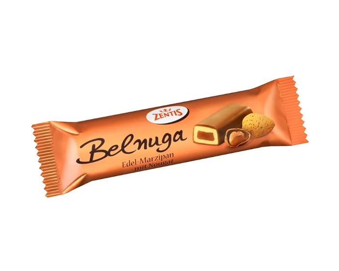 

Батончик Zentis Belnuga марципановый с нугой, 60 г (Центис)