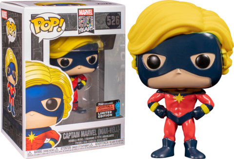 Marvel 80th Captain Marvel (Mar-vell) Funko Pop! Vinyl Figure (EXC) || Капитан Марвел