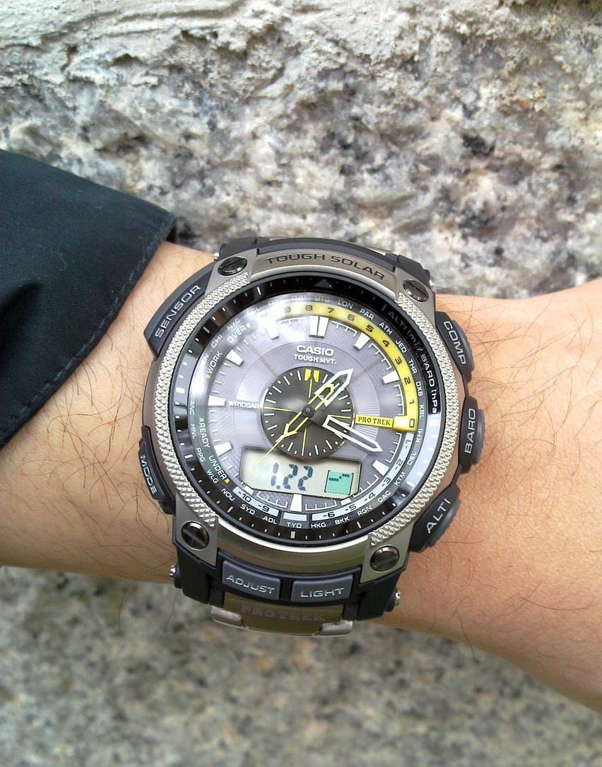 casio pro trek 5000t 7er
