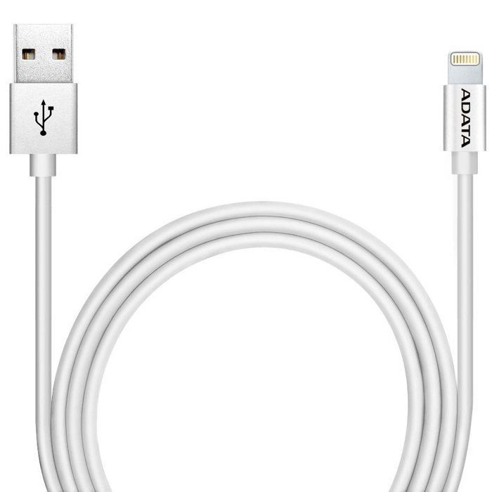 

Кабель ADATA Lightning-USB для iPhone, iPad, iPod (сертифицирован Apple) 1м