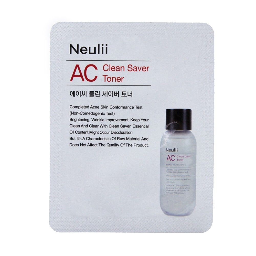 Тонер для проблемной кожи Neulii AC Clean Saver Toner (1 мл)