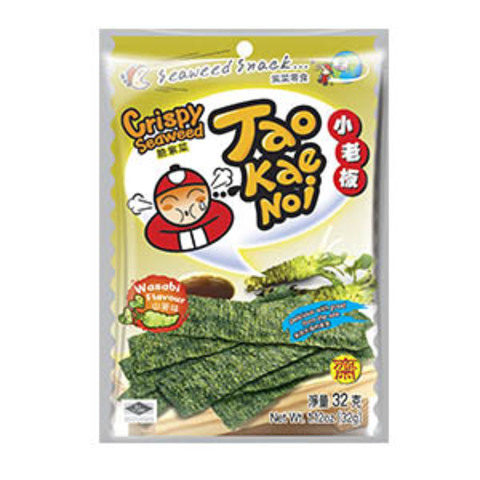 Купить чипсы нори с васаби Tao Kae Noi - цена на чипсы нори с васаби Tao Kae Noi в интернет-магазине Kotelock.ru