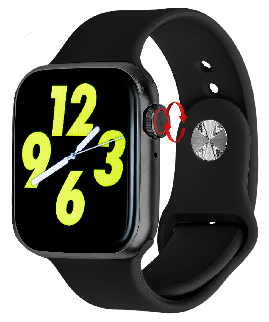 Водонепроницаемые (IP68) умные часы Smart Watch W26 Plus (Черный)