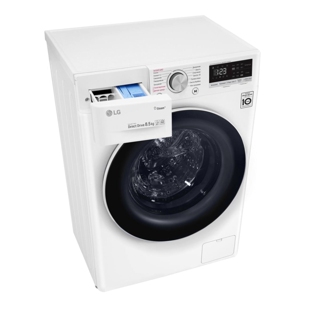 Узкая стиральная машина LG AI DD F2V5GS0W фото 9