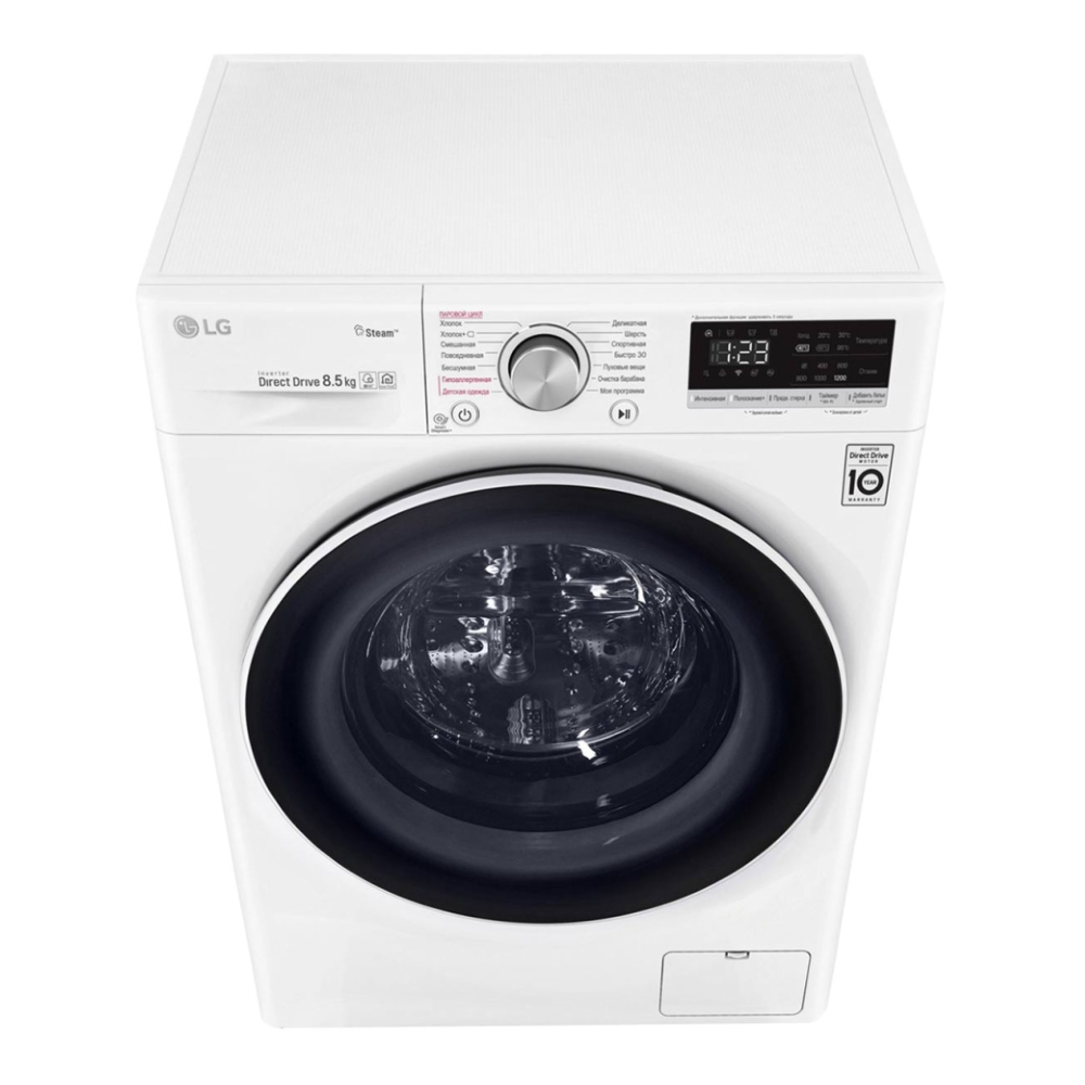 Узкая стиральная машина LG AI DD F2V5GS0W фото 10