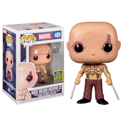 Funko POP! SDCC 2020: MARVEL Wade Wilson (Weapon XI) 489 (Exc)