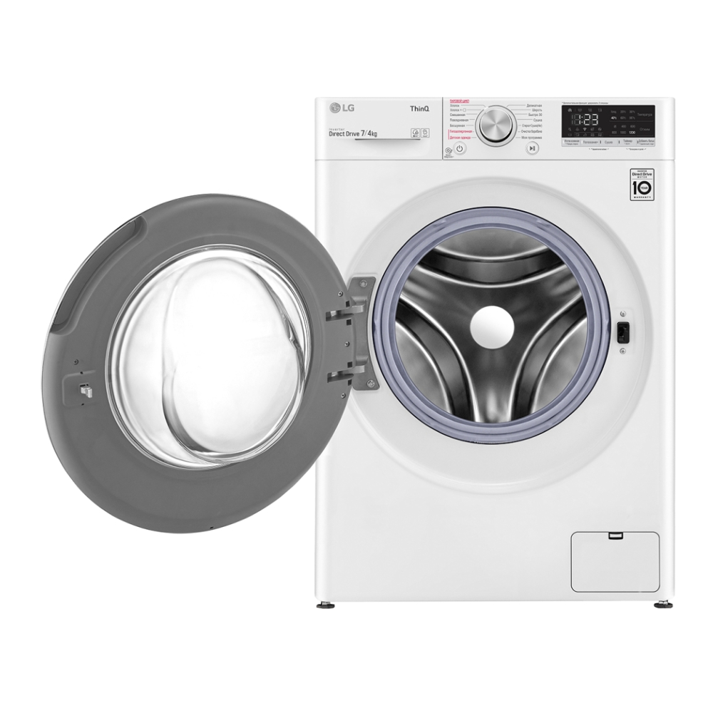 Узкая стиральная машина LG AI DD F2V5HG0W фото 4