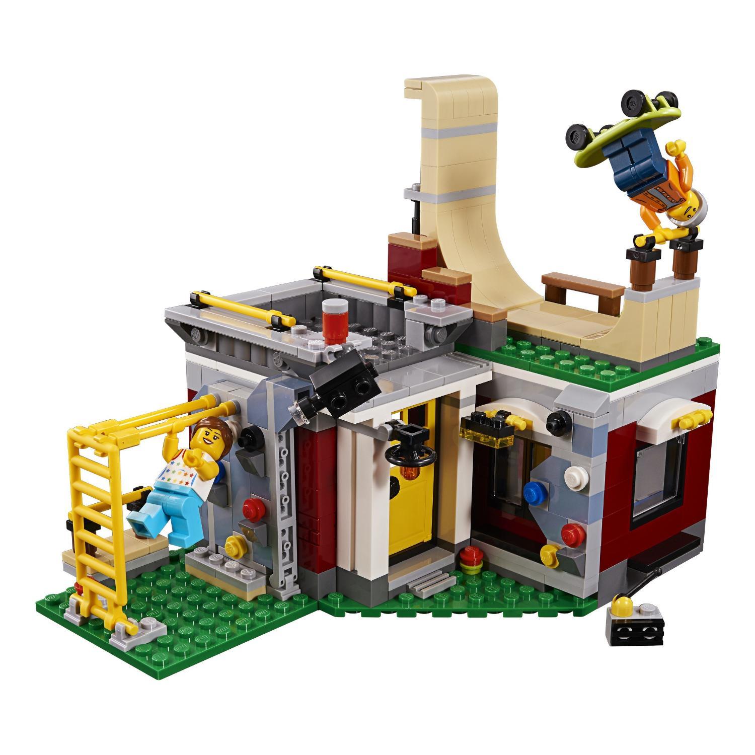 lego creator modular skate house