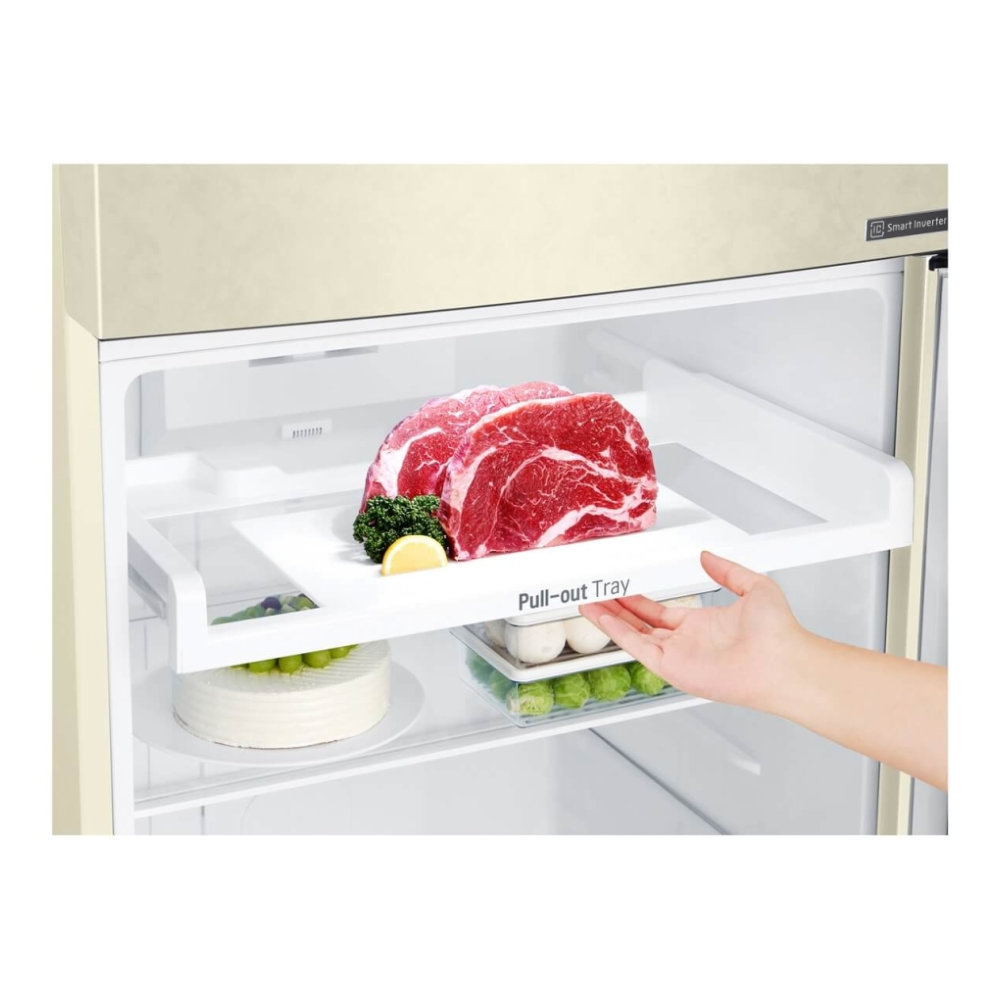 Холодильник LG с умным инверторным компрессором GN-B422SECL фото 10