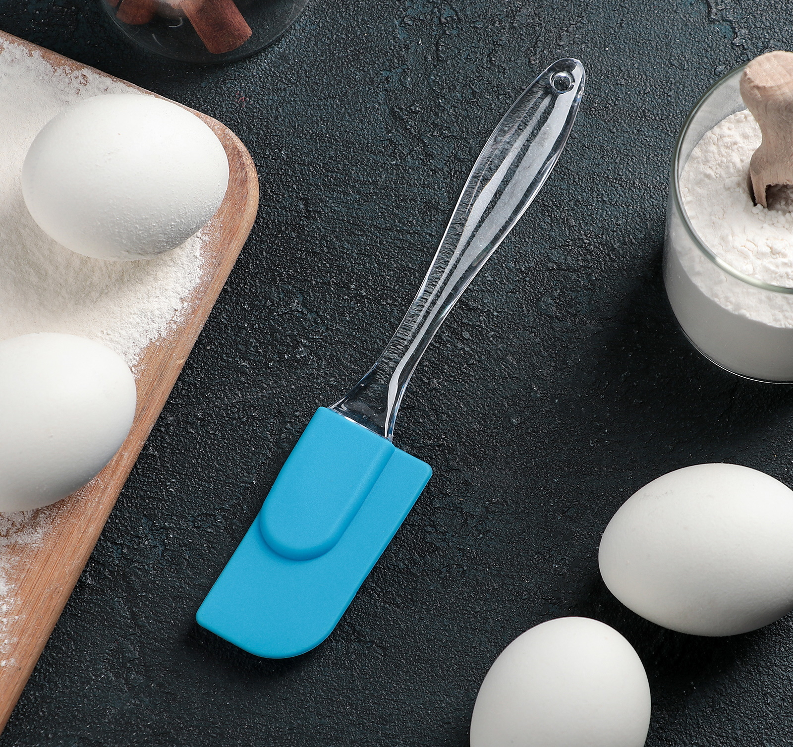 

Шпатель кондитерский с ручкой 19 см